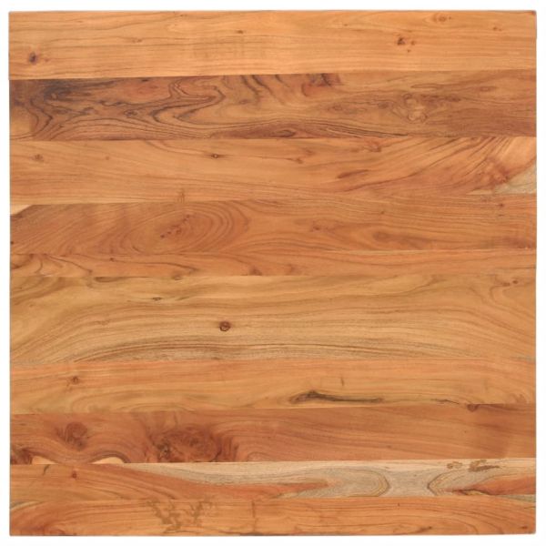 Плот за маса 70x70x2,5 см квадратен масивна акация