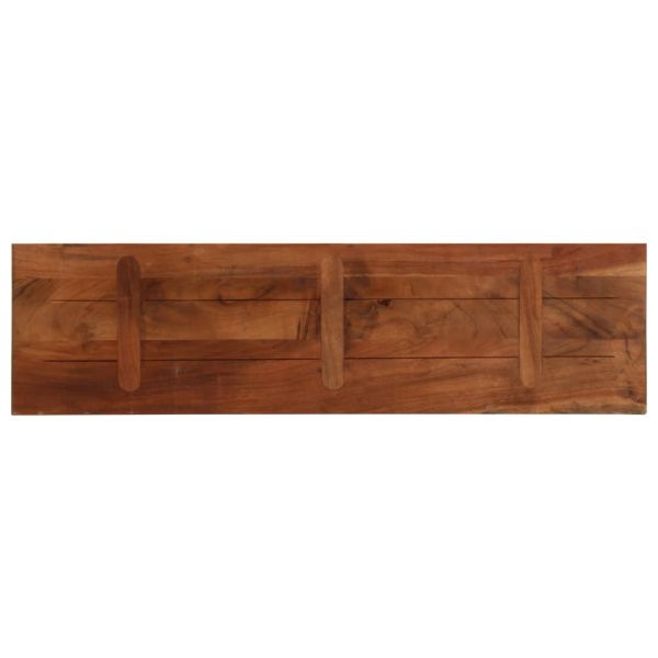 Плот за маса 100x40x3,8 см правоъгълен регенерирано дърво масив