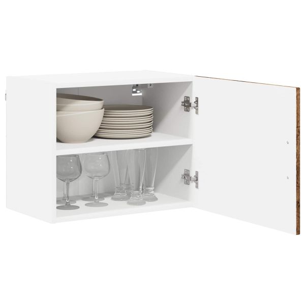 Стенен шкаф LUCCA 2 pcs Старо дърво 50 x 31 x 40 см