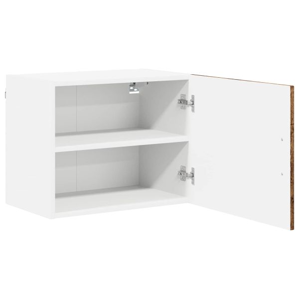 Стенен шкаф LUCCA 2 pcs Старо дърво 50 x 31 x 40 см