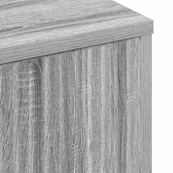 Масичка за кафе Сив Сонома 90 x 49 x 46 см Инженерно дърво