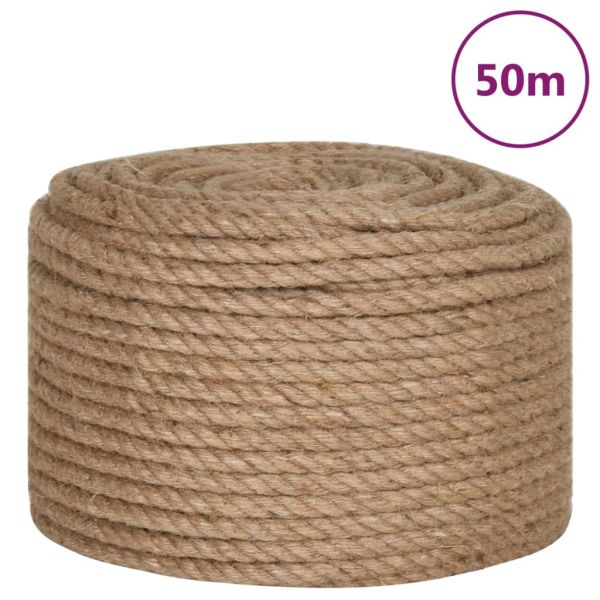 Въже от юта, 50 м дължина, 10 мм дебелина