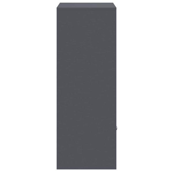 Пощенска кутия за пратки Антрацит 41 x 38 x 103 см Стомана