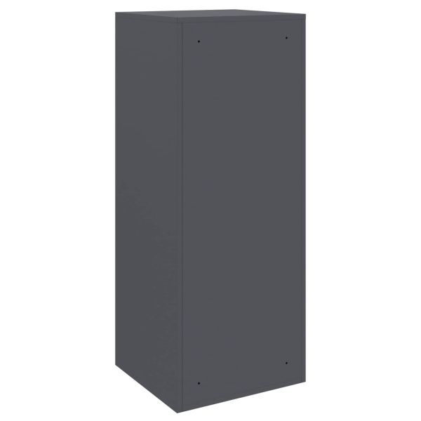 Пощенска кутия за пратки Антрацит 41 x 38 x 103 см Стомана