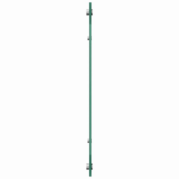 Кухненски гръб 2 pcs Бяло 90 x 60 cm закалено стъкло