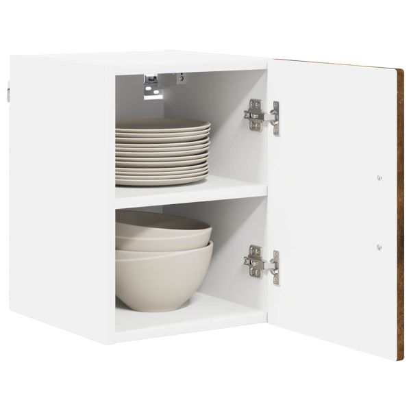 Стенен шкаф LUCCA 2 pcs Опушен дъб 30 x 31 x 40 см