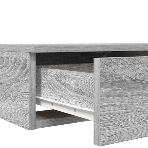 Чекмеджета за легло с чекмедже Сив Сонома 80 x 36,5 x 16,5 см