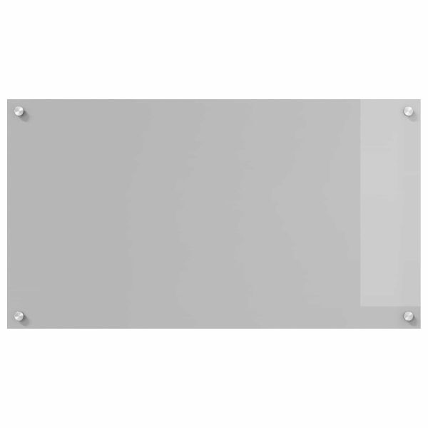 Кухненски гръб Светлосиво 90 x 50 cm закалено стъкло