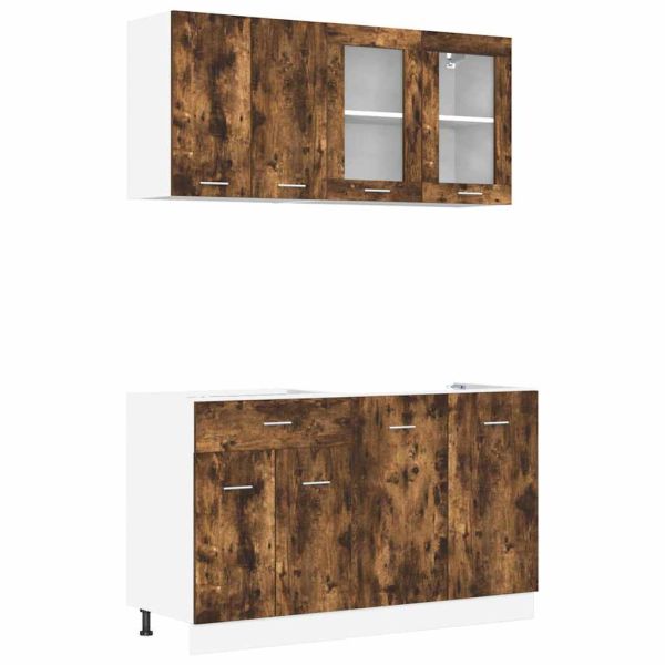 Кухненски единица Lyon 4 pcs Опушен дъб Инженерна дървесина