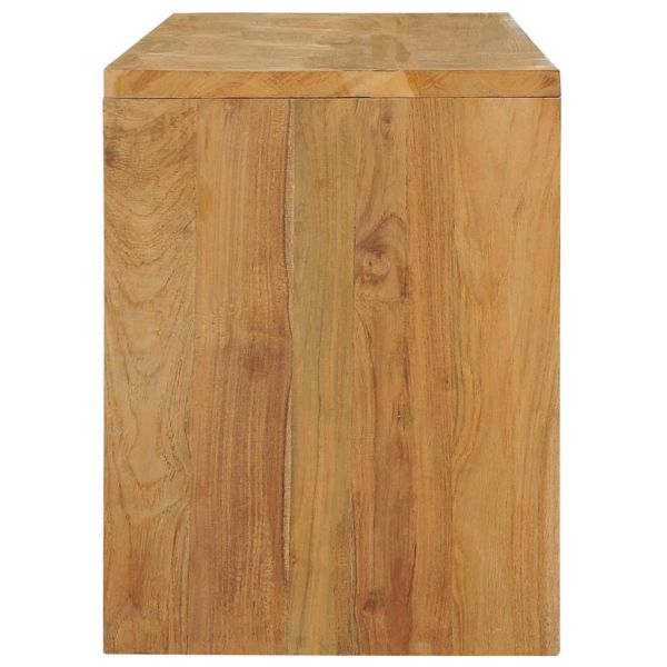 ТВ шкаф, 100x35x45 cм, тиково дърво масив
