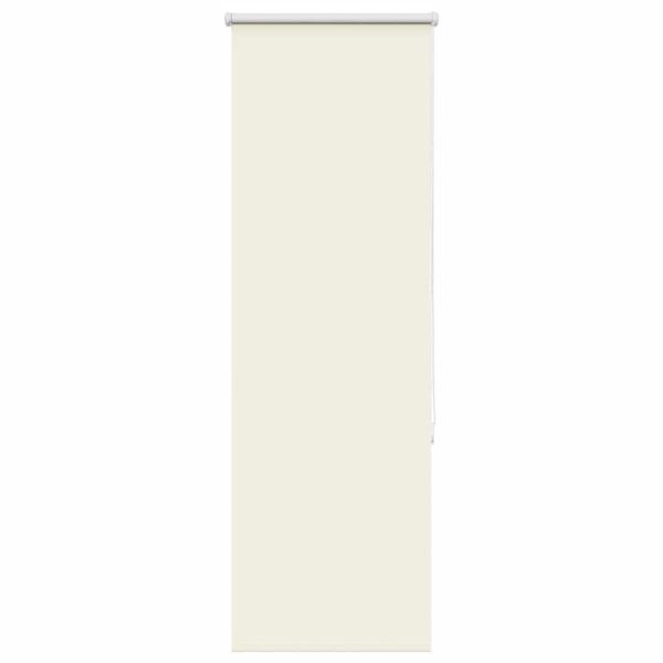 Ролетна щора, затъмняваща, бяла, 40x175 см, ширина на плата 35,7 см, полиестер