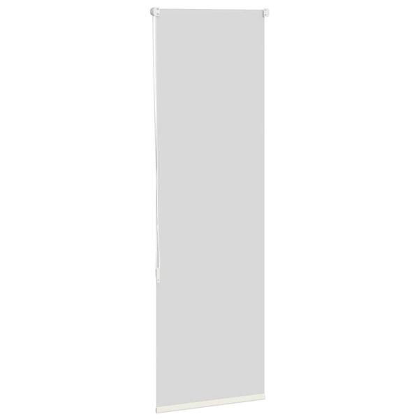 Ролетна щора, затъмняваща, бяла, 40x175 см, ширина на плата 35,7 см, полиестер
