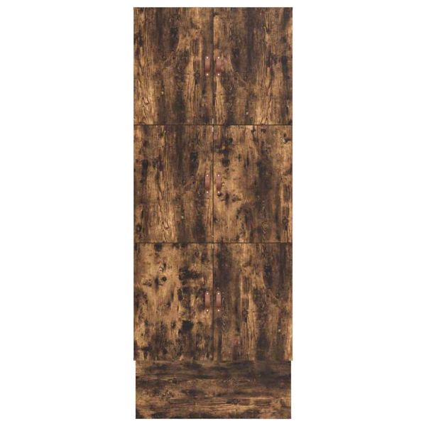 Легло с място за съхранение Димян дъб 90 cm Инженерно дърво
