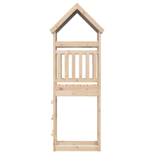 Игрална кула Кафяво 52,5 x 85 x 265 см Солидно борово дърво