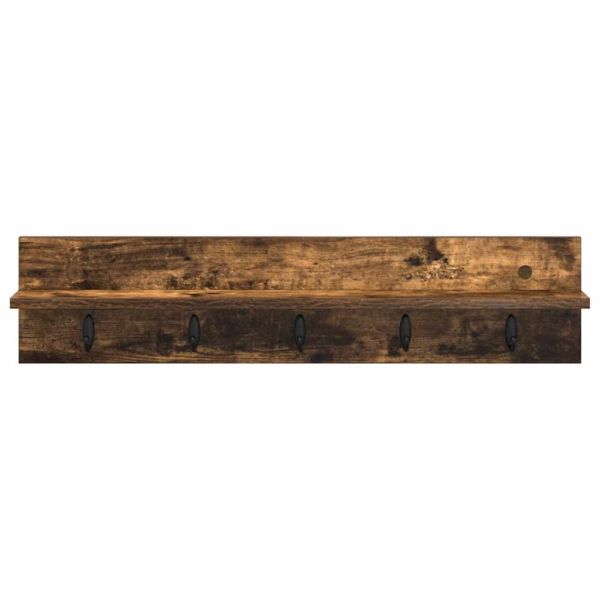 Стенен закачалка за палта Димян дъб 80 x 10,5 x 18 см