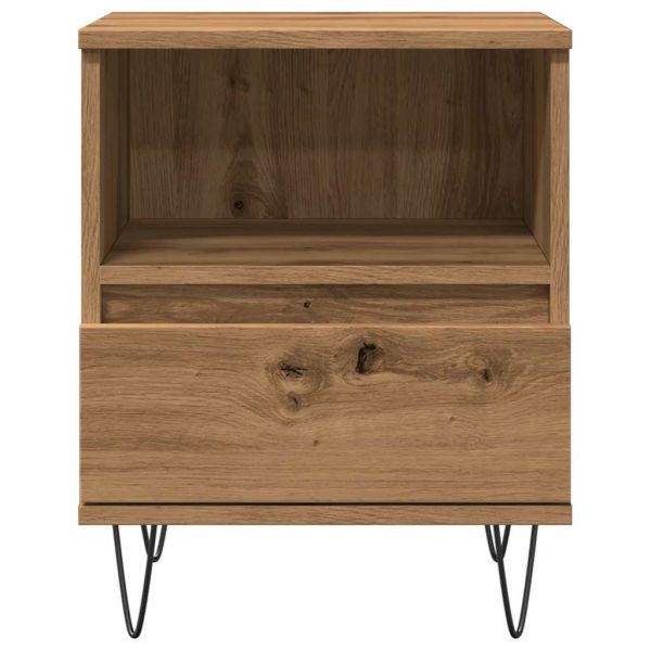 Нощно шкафче Artisan Oak 40x35x50 cm Инженерна дървесина