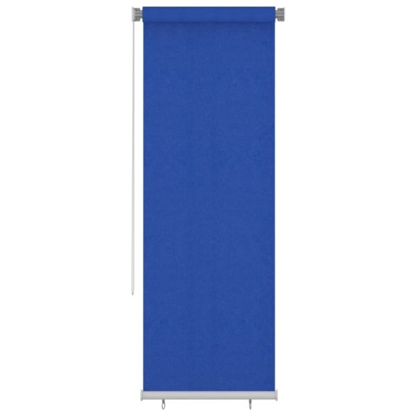 Външна роло щора, 80x230 см, синя, HDPE