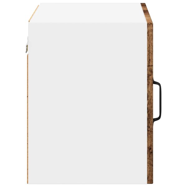 Стенен шкаф LUCCA 2 pcs Старо дърво 50 x 31 x 40 см