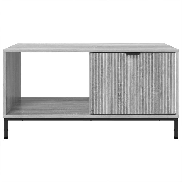 Масичка за кафе Сив Сонома 90 x 49 x 46 см Инженерно дърво