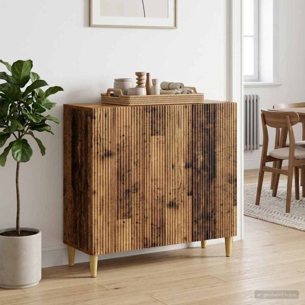 Служебен шкаф Старо дърво 89 x 34,5 x 80 см Инженерна дървесина