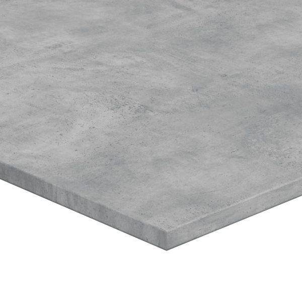 Рафтове, 4 бр, бетонно сиви, 100x50x1,5 см, инженерно дърво