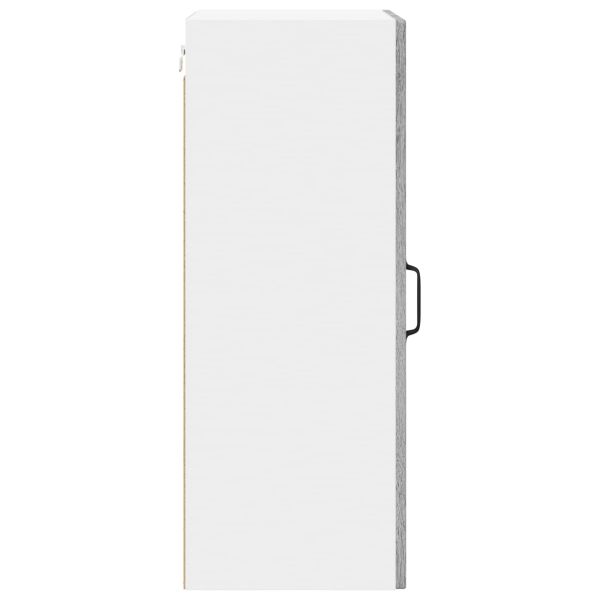 Стенен стъклен шкаф LUCCA 2 pcs Сива сонома 40 x 31 x 80 см