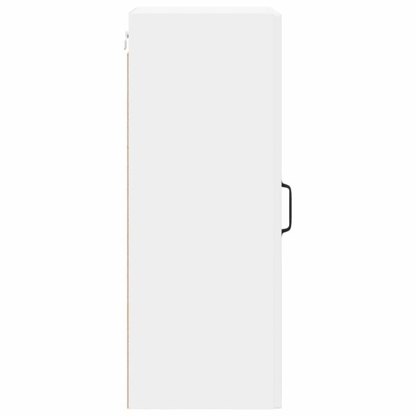 Стенен стъклен шкаф LUCCA 2 pcs Бяло 40 x 31 x 80 см