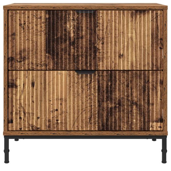 Нощно шкафче Старо дърво 63.5 x 36 x 61 см Инженерно дърво