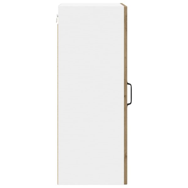 Стенен стъклен шкаф LUCCA 2 pcs Дъб артизан 40 x 31 x 80 см
