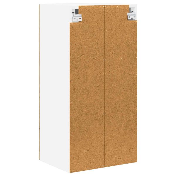 Стенен стъклен шкаф LUCCA 2 pcs Дъб артизан 40 x 31 x 80 см