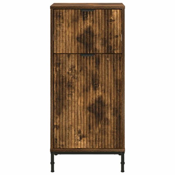 Шкаф за баня с чекмедже с врата Димян дъб 39,5 x 36 x 88 см
