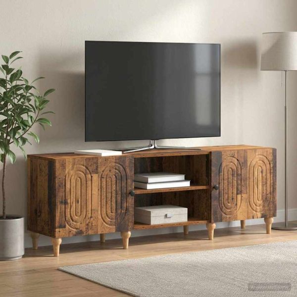 ТВ шкаф Старо дърво 150 x 31 x 50 см Инженерна дървесина