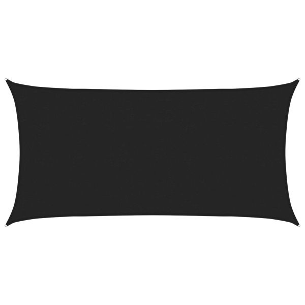 Слънцезащитен плат Черно 2 x 6 m HDPE