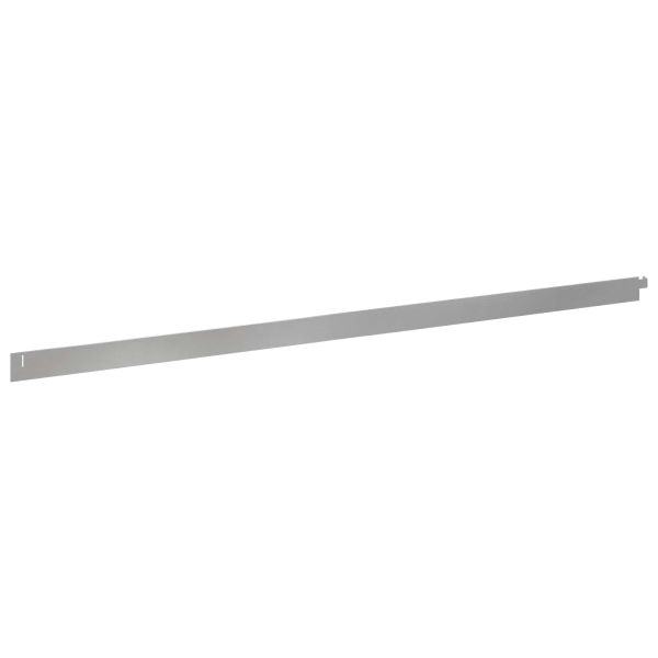 Ограда за трева 10 pcs 102 x 4 x 4 см Стомана Сребристо
