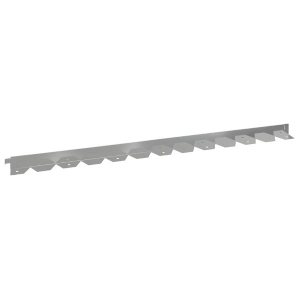 Ограда за трева 30 pcs 102 x 4 x 4 см Стомана Сребристо