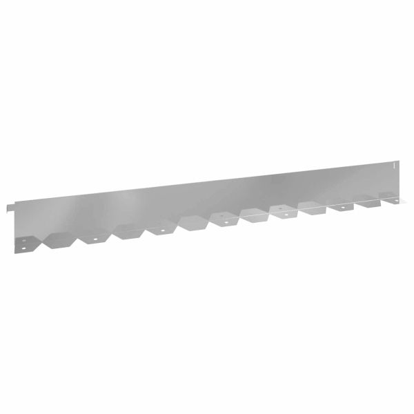 Ограда за трева 30 pcs 102 x 10 x 4 см Стомана Сребристо