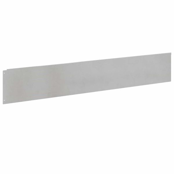 Ограда за трева 10 pcs 100 x 18 см Стомана Сребристо