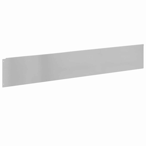 Ограда за трева 20 pcs 100 x 18 см Стомана Сребристо