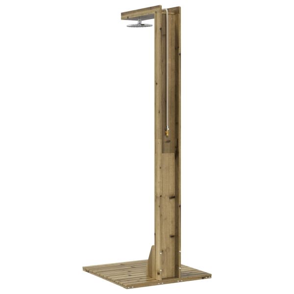 Външен душ 210 cm Натурално