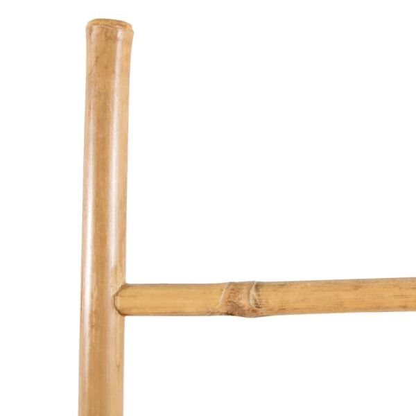 Стълба за кърпи, 5 бамбукови стъпала, 150 cм