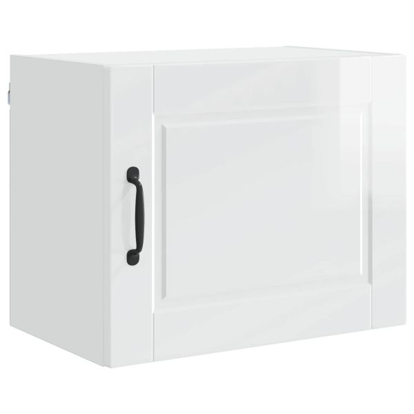 Стенен шкаф PORTO 2 pcs Лъскаво бяло 50 x 31 x 40 см