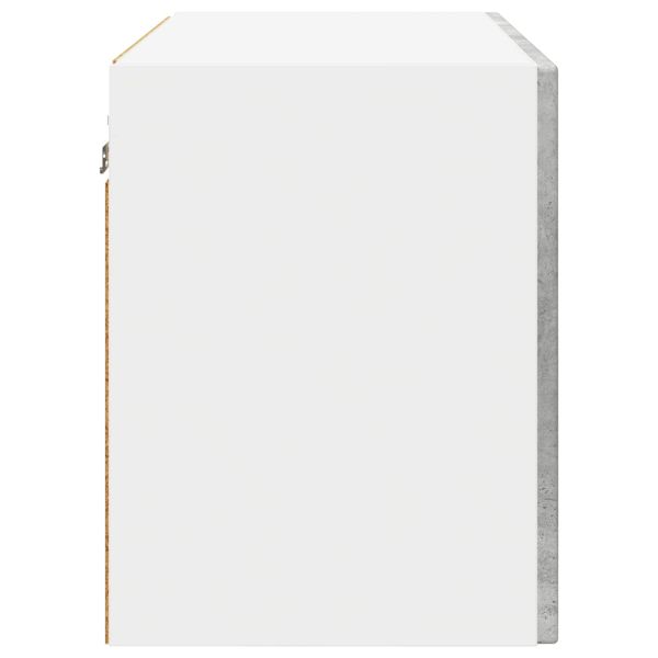Стенен шкаф PORTO 2 pcs Циментено сиво 60 x 31 x 40 см