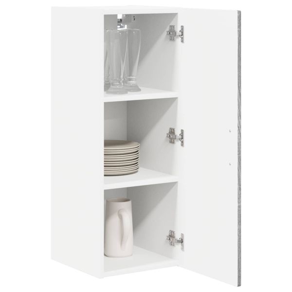 Стенен шкаф PORTO 2 pcs Сив Сонома 30 x 31 x 80 см