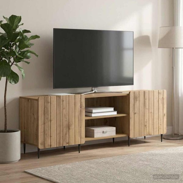 ТВ шкаф 150 x 31 x 52 см Дъб артизан Инженерна дървесина