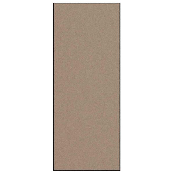 Мат за врата Бежов и черен 120 x 300 cm 100% Полиамид