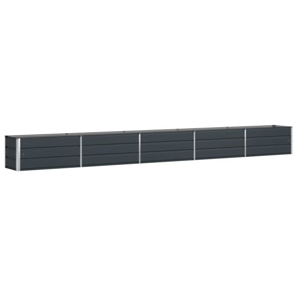 Кашпа Антрацит 480 x 50 x 45 см Галванизирана стомана