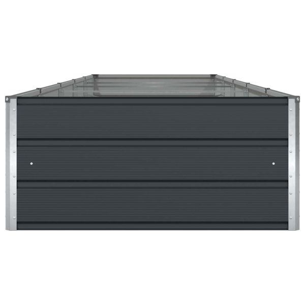Кашпа Антрацит 480 x 100 x 45 см Галванизирана стомана