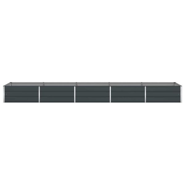 Кашпа Антрацит 480 x 100 x 45 см Галванизирана стомана