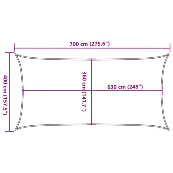 Платно-сенник, 160 г/м², антрацит, 4x7 м, HDPE
