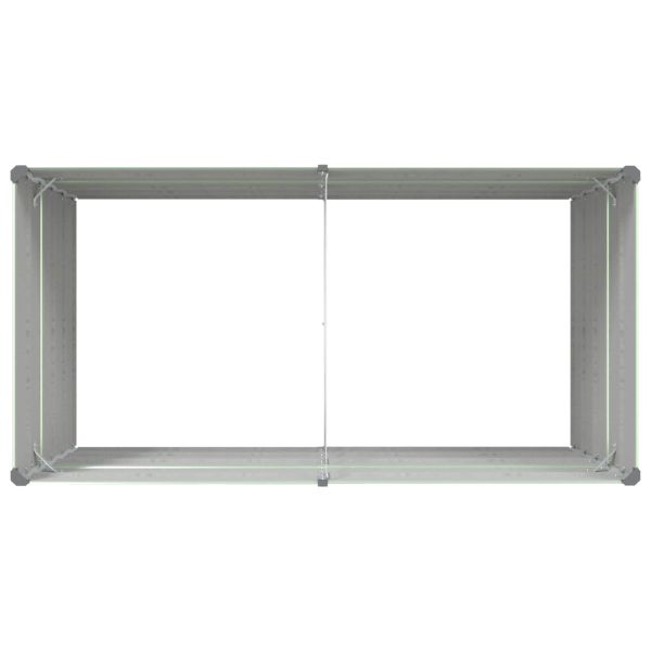 Кашпа Пастелно зелено 195 x 100 x 75 см Галванизирана стомана
